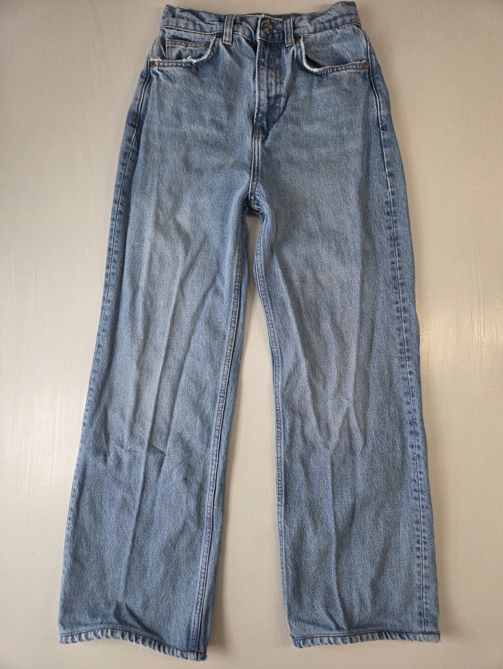 Reformation Wilder High Rise Wide Leg Cropped Jeans